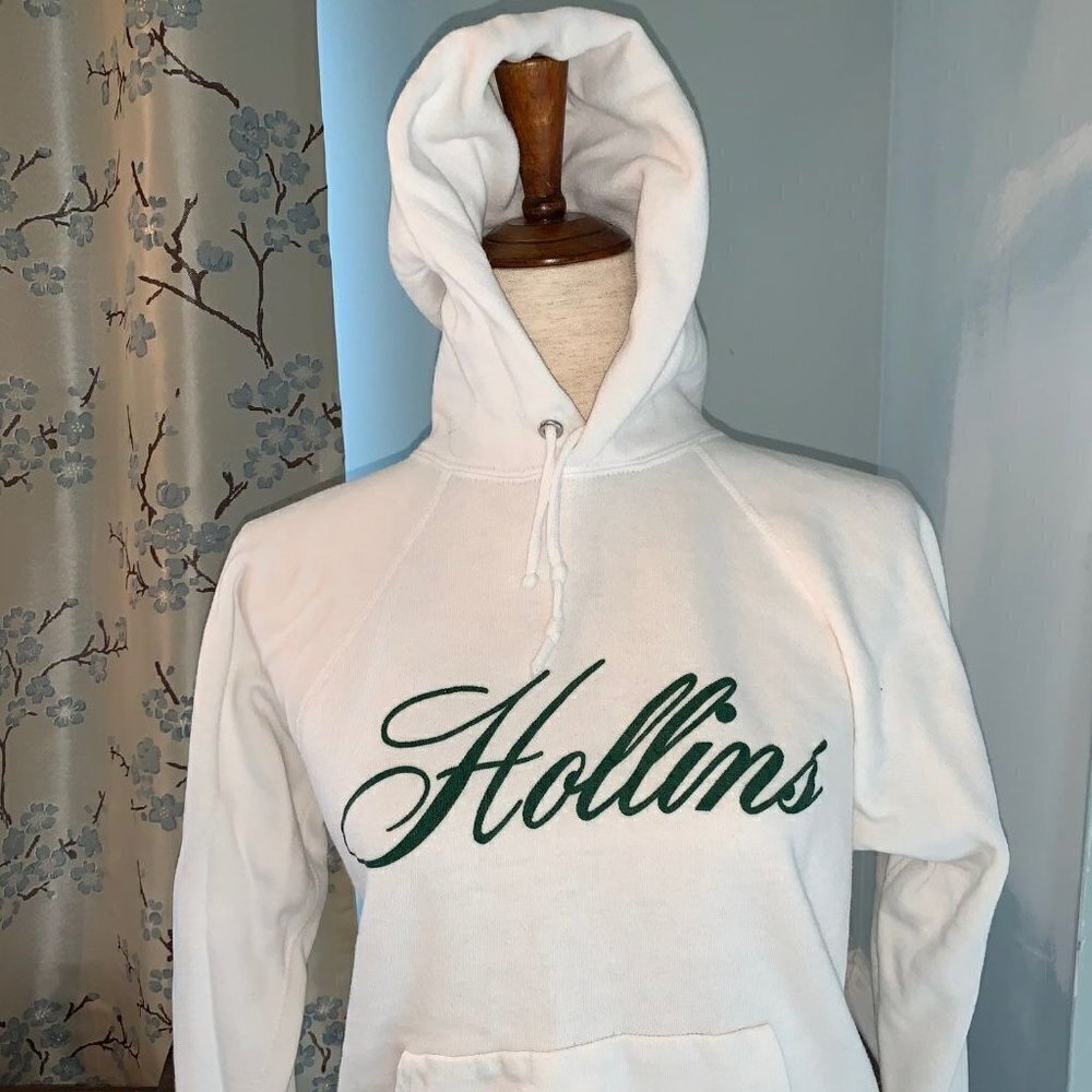 Hollins College Vintage Hoodie Circa 1980